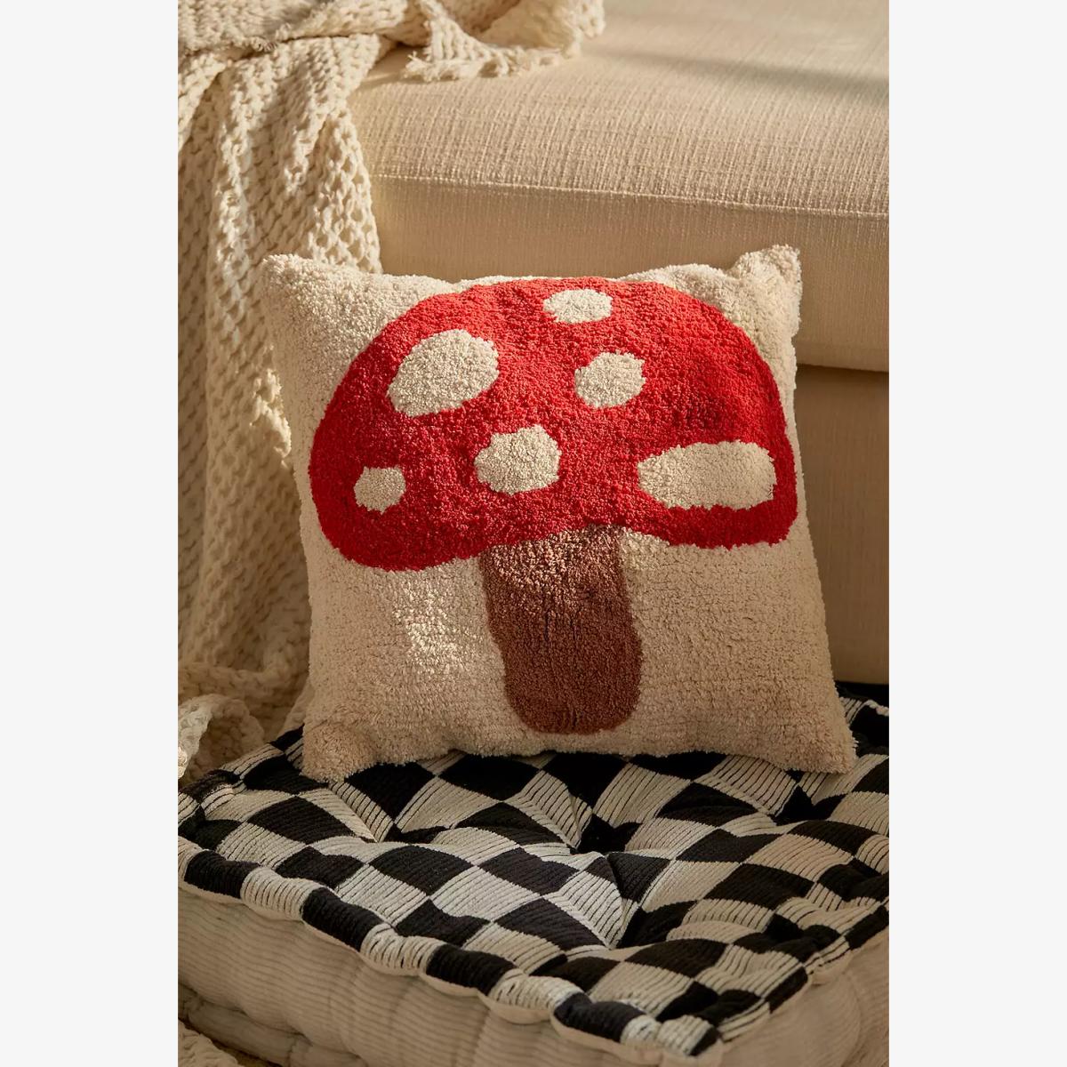 Tufted Mushroom Mini Cushion ALL at Urban Outfitters – image 1