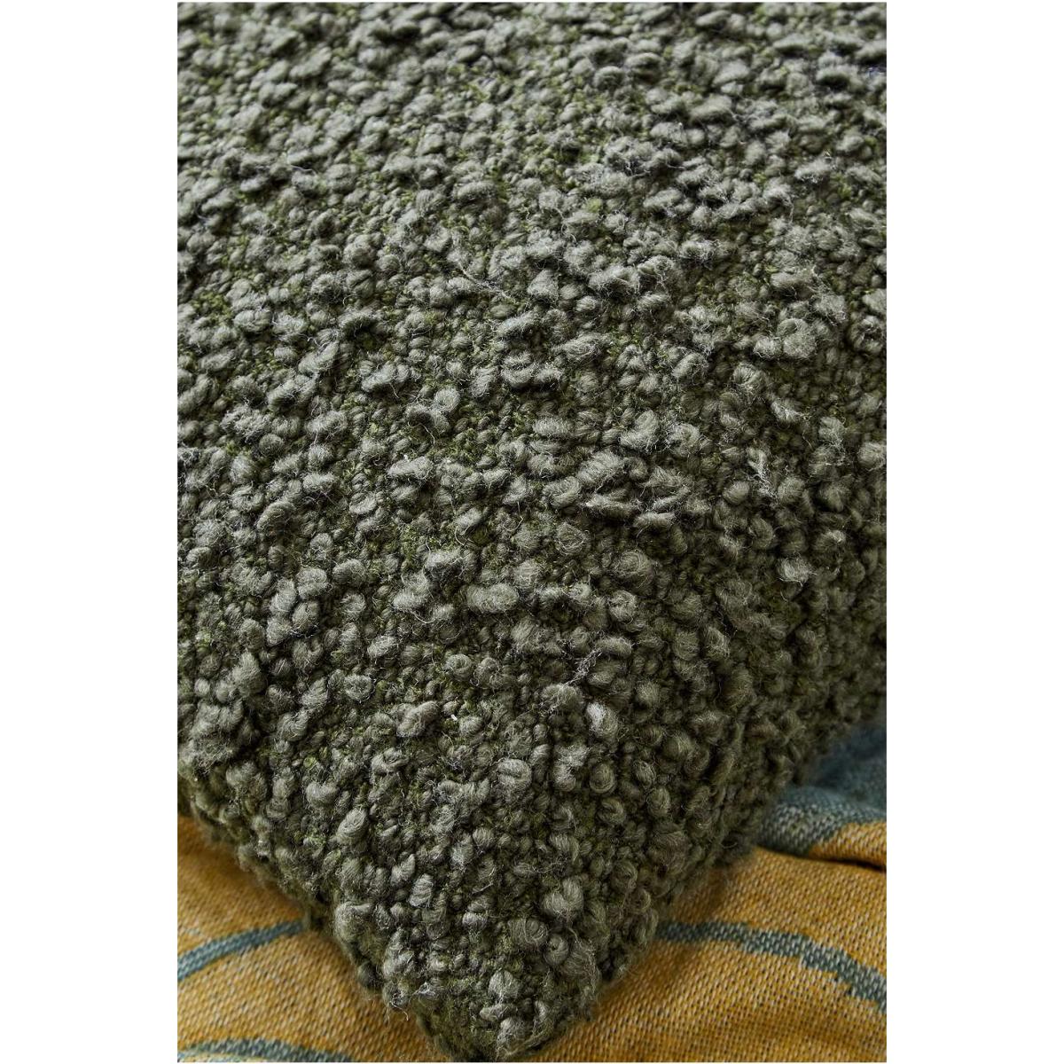 Olive Boucle Cushion - Khaki ALL at Urban Outfitters – image 3