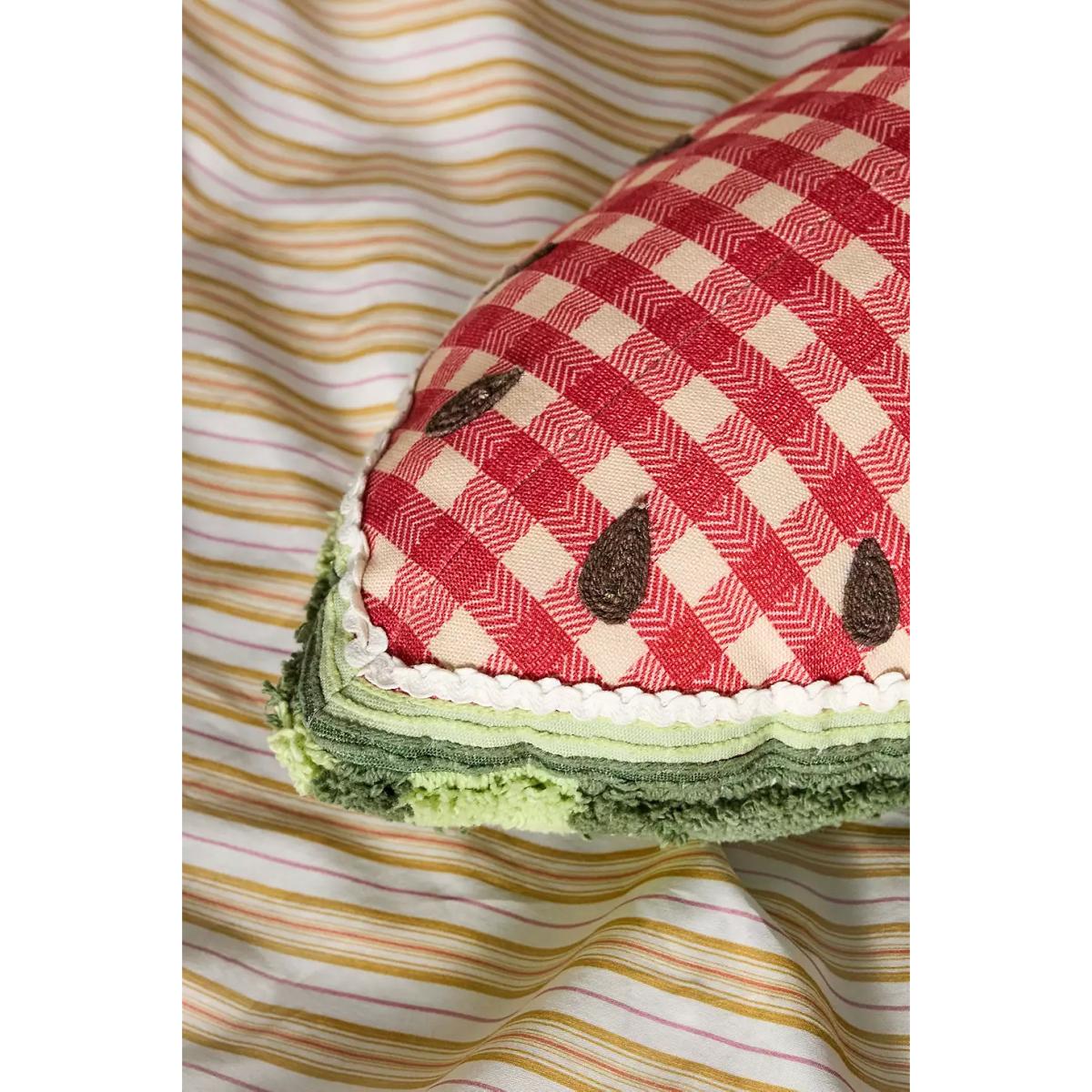 Watermelon Mini Cushion - Green ALL at Urban Outfitters – image 3