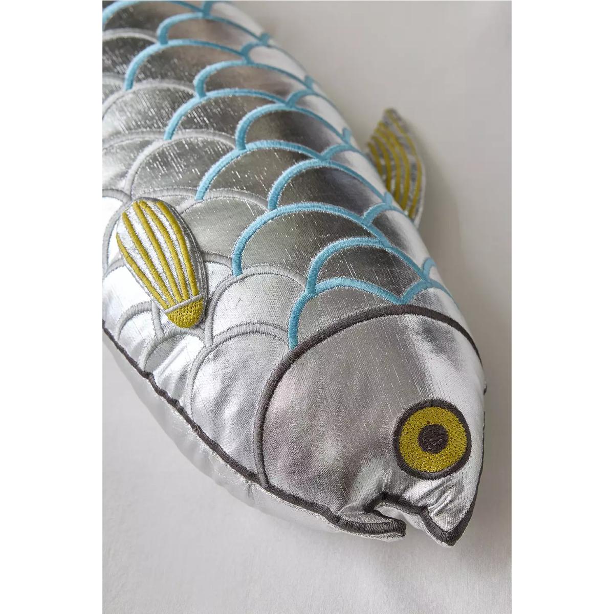 Sardine Shaped Cushion - Silver ALL at Urban Outfitters – image 3