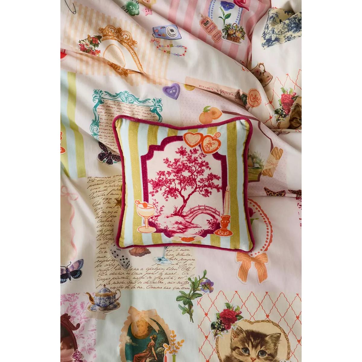 Toile Mini Cushion 30cm x 30cm at Urban Outfitters – image 2