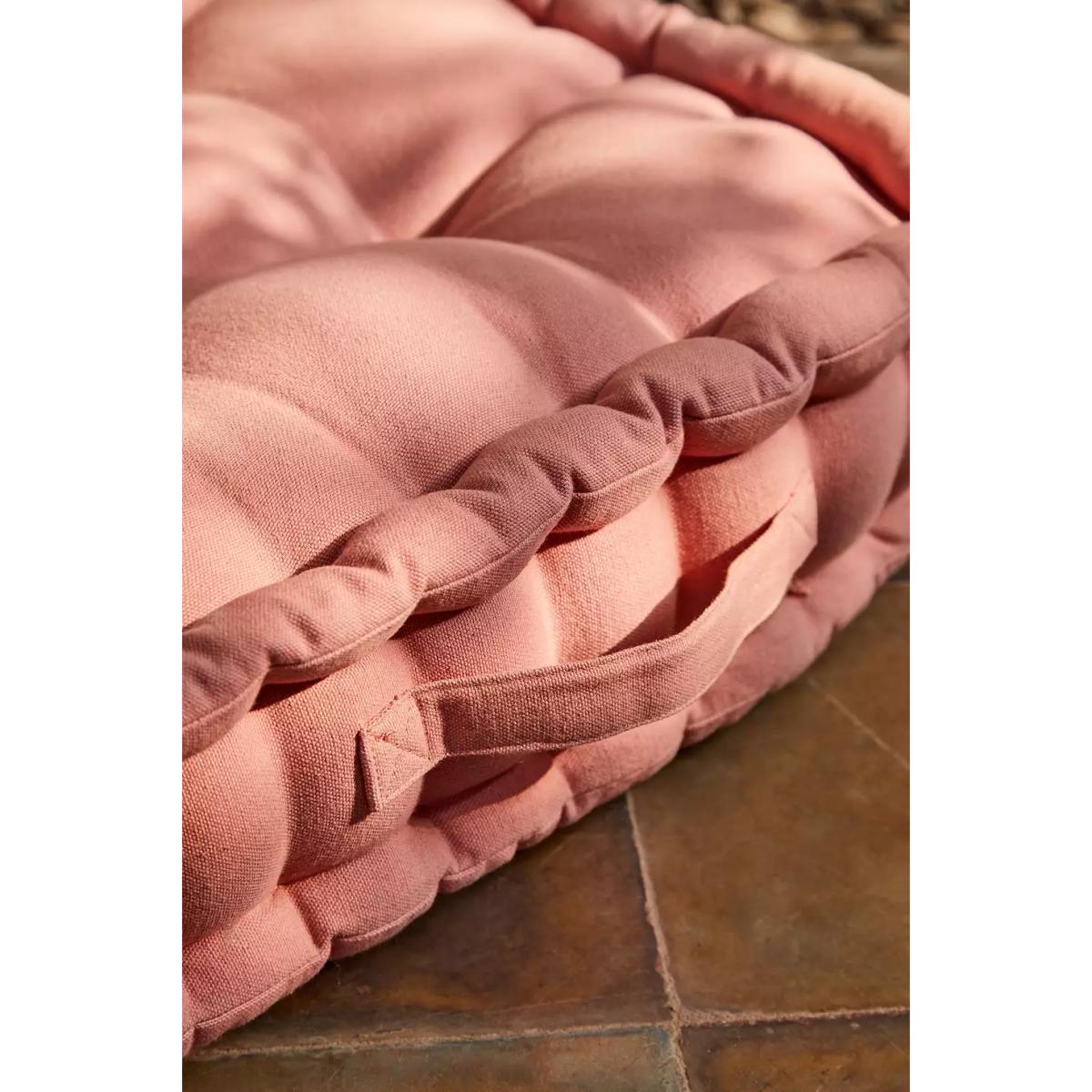 Ruthie Coral Floor Cushion - Coral 45cm x 45cm x 12cm at Urban Outfitters – image 4