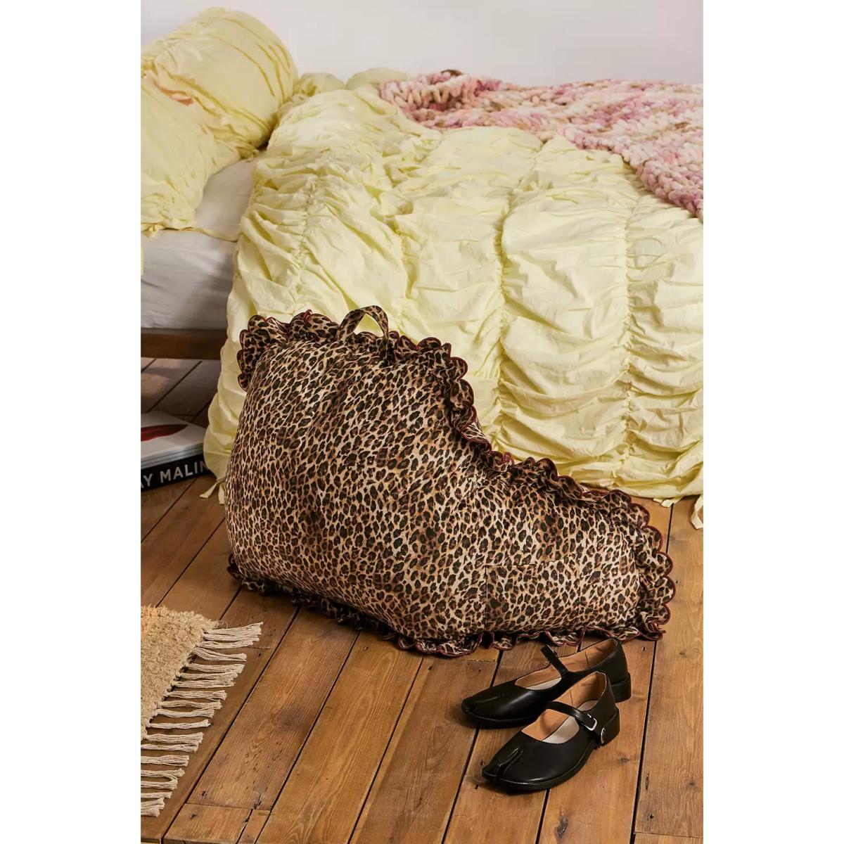 Leopard Print Boo Cushion - Neutral ALL at Urban Outfitters – image 5