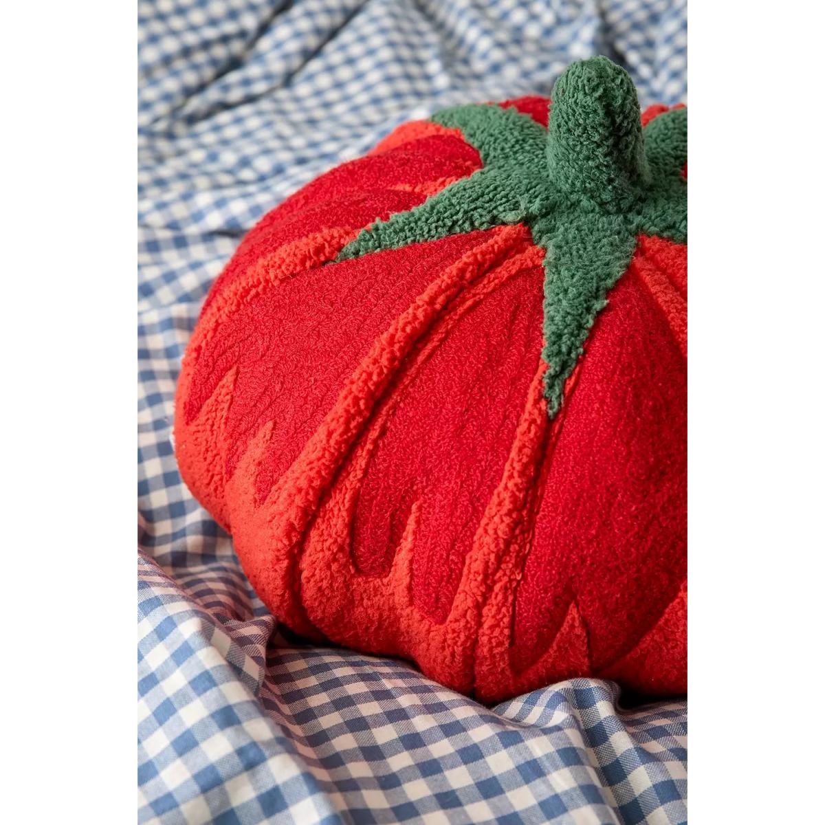 Tomato Cushion - Red Dia: 30.5cm x H: 18cm at Urban Outfitters – image 3