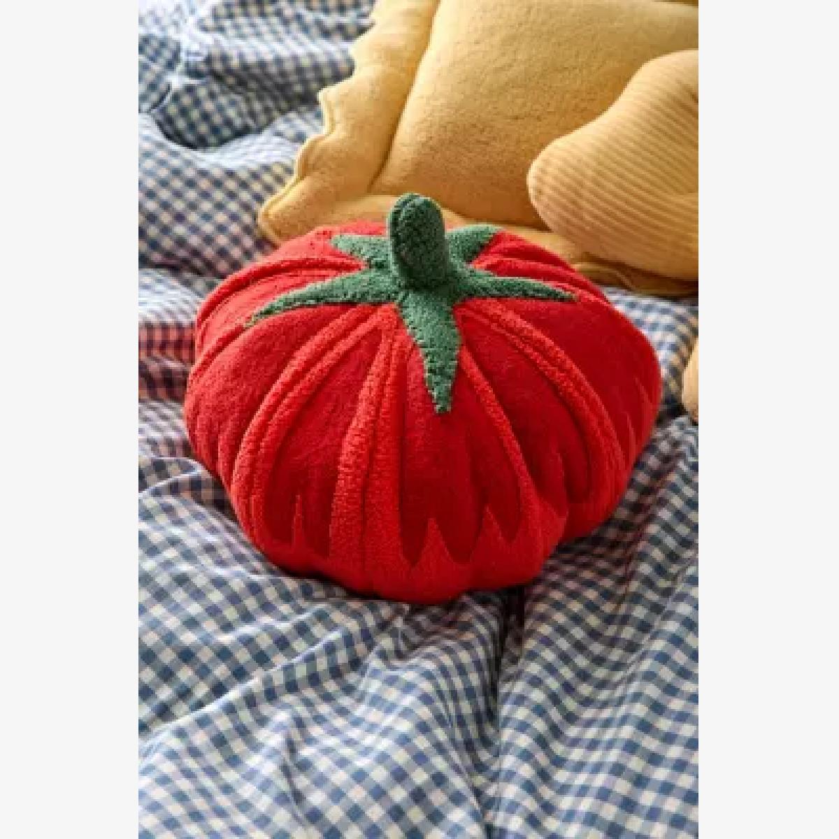 Tomato Cushion - Red Dia: 30.5cm x H: 18cm at Urban Outfitters – image 1