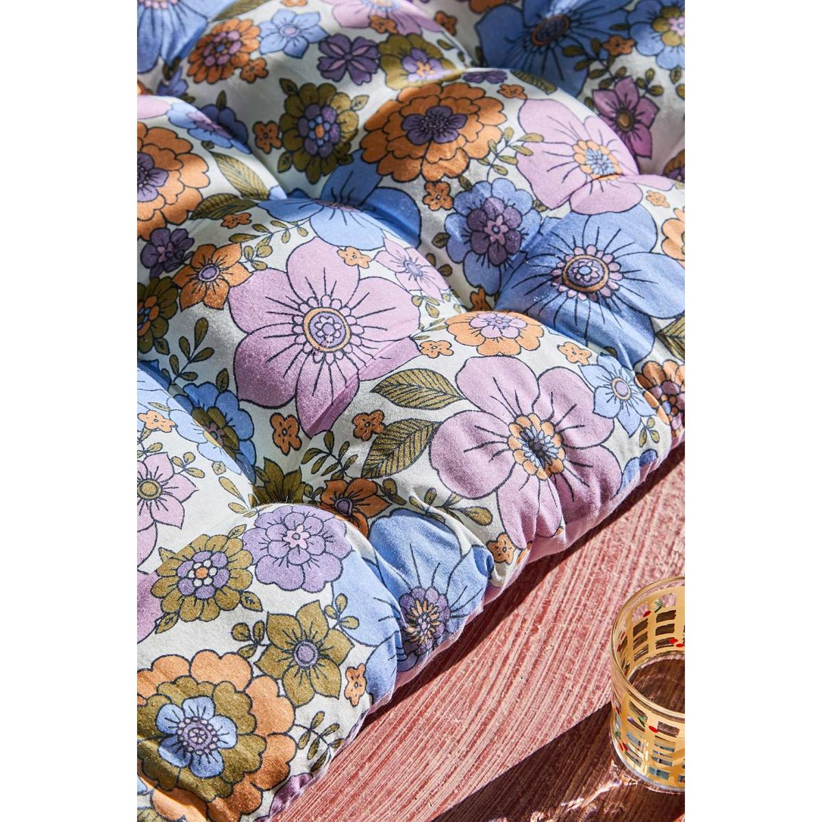 Marnie Floral Print Floor Cushion 61cm x 122cm at Urban Outfitters – image 4