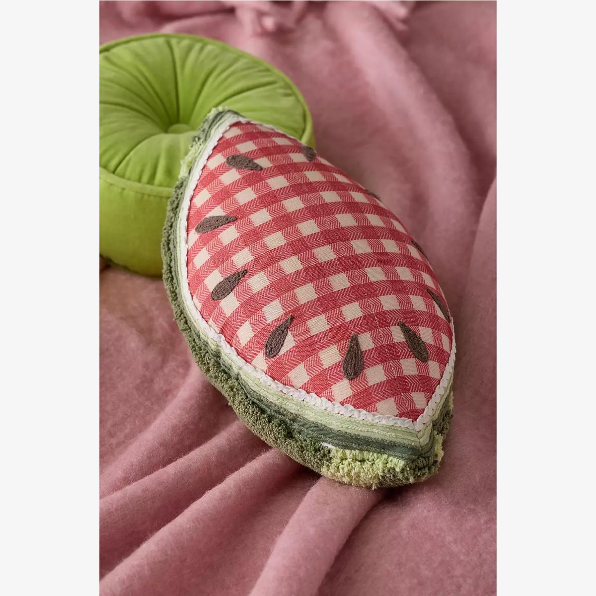 Watermelon cushion - Green ALL at Urban Outfitters – image 1