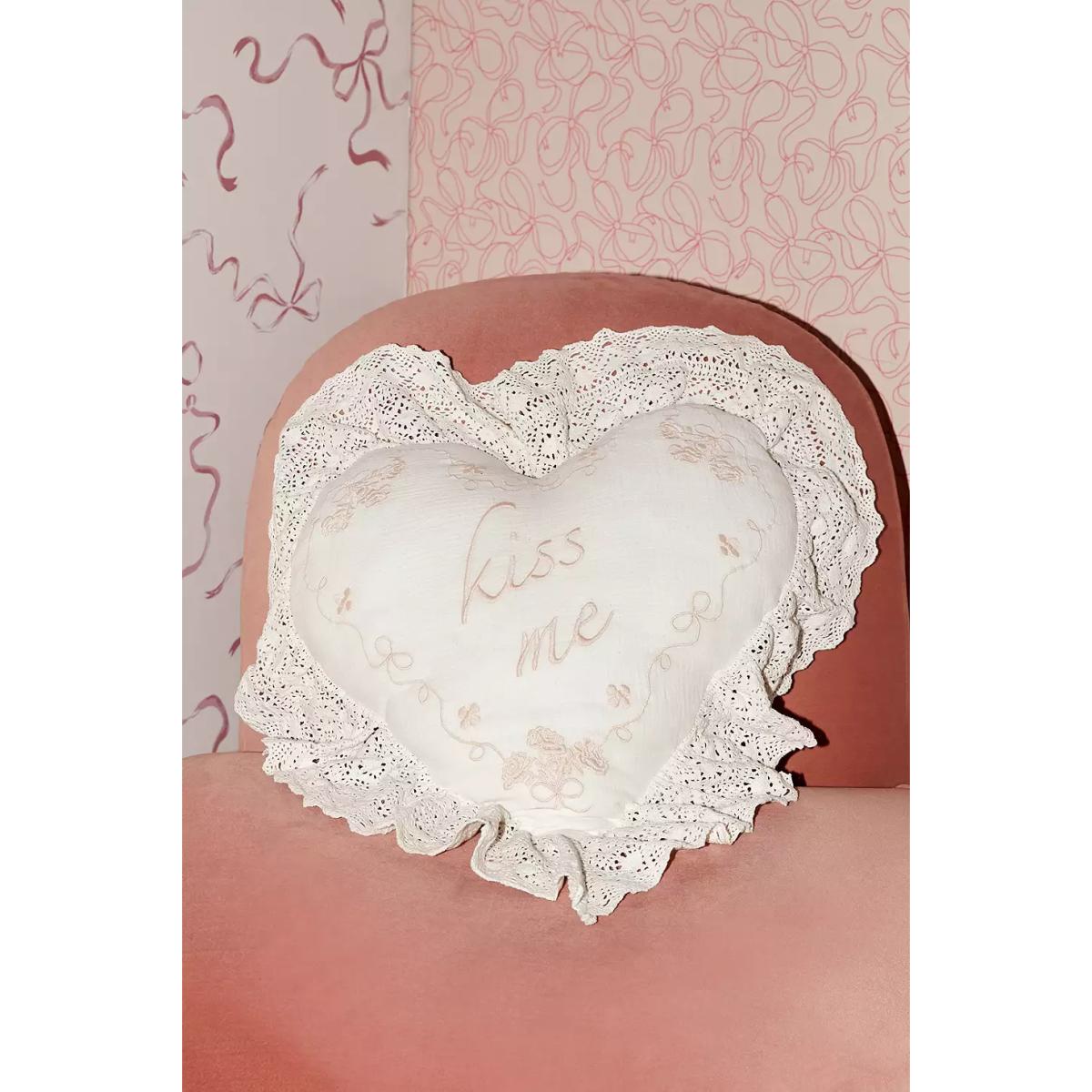Kiss Me Heart Cushion ALL at Urban Outfitters – image 2