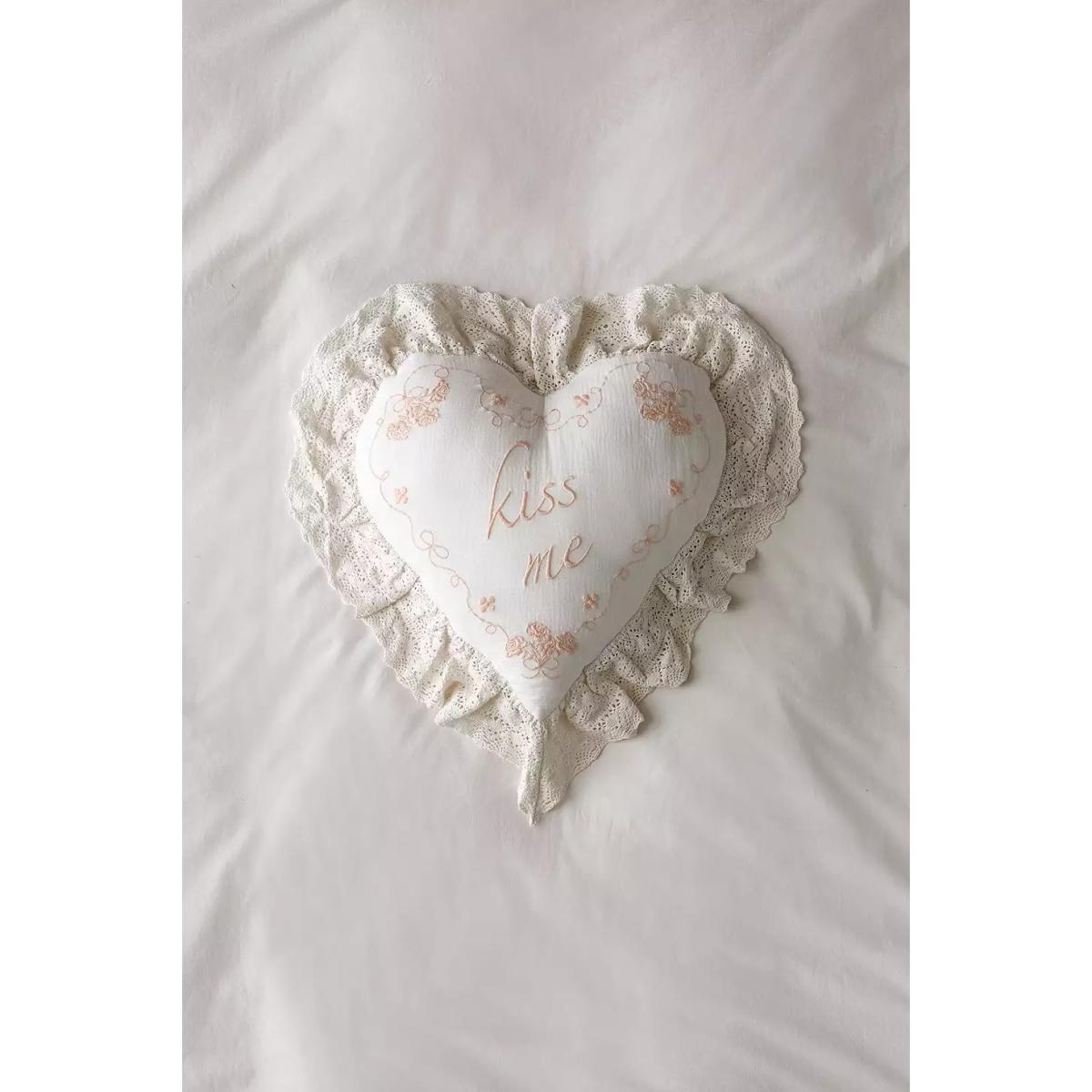 Kiss Me Heart Cushion ALL at Urban Outfitters – image 3