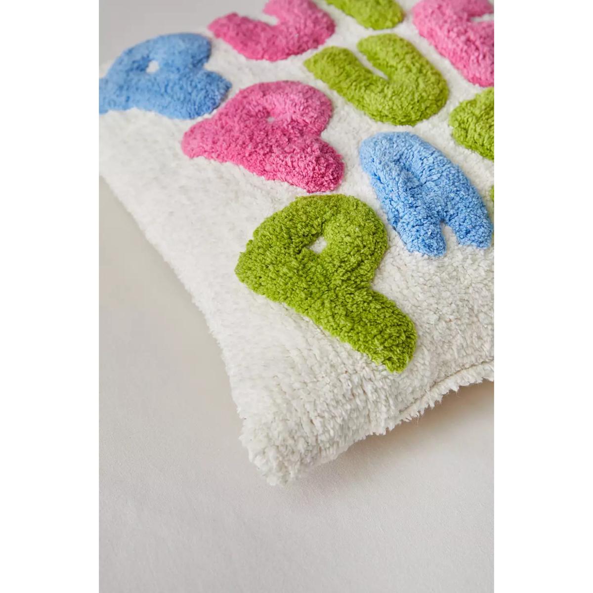 Puff Puff Pass Tufted Multicolour Cushion - Assorted ALL at Urban Outfitters – image 3