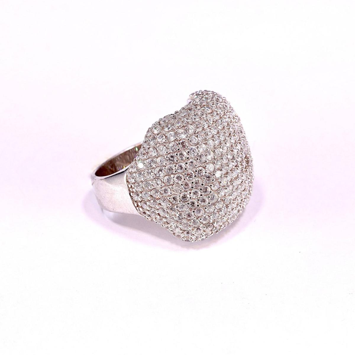 Women's Cushion Silver Ring | Mineralgems ✩ Studio – image 4