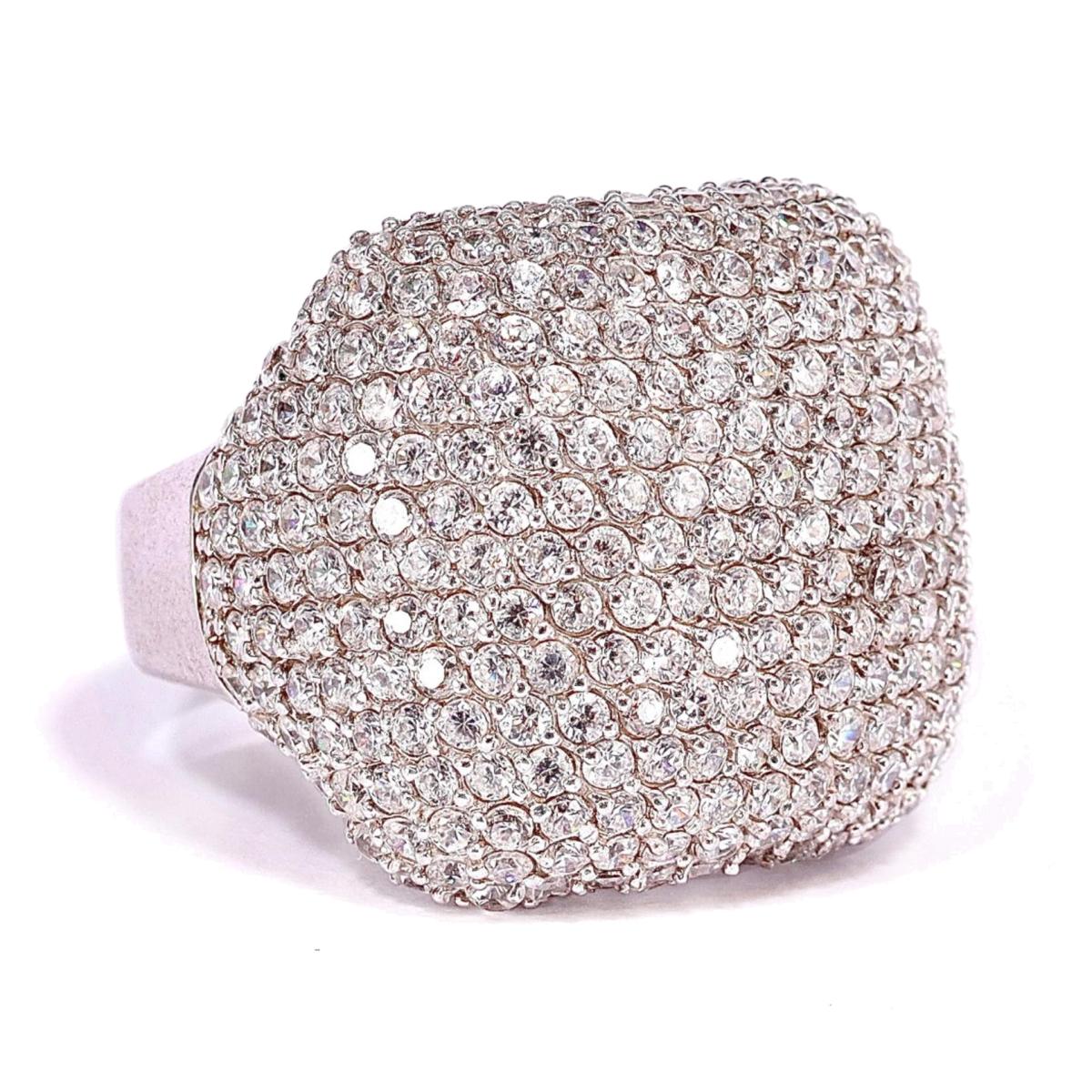 Women's Cushion Silver Ring | Mineralgems ✩ Studio – image 1
