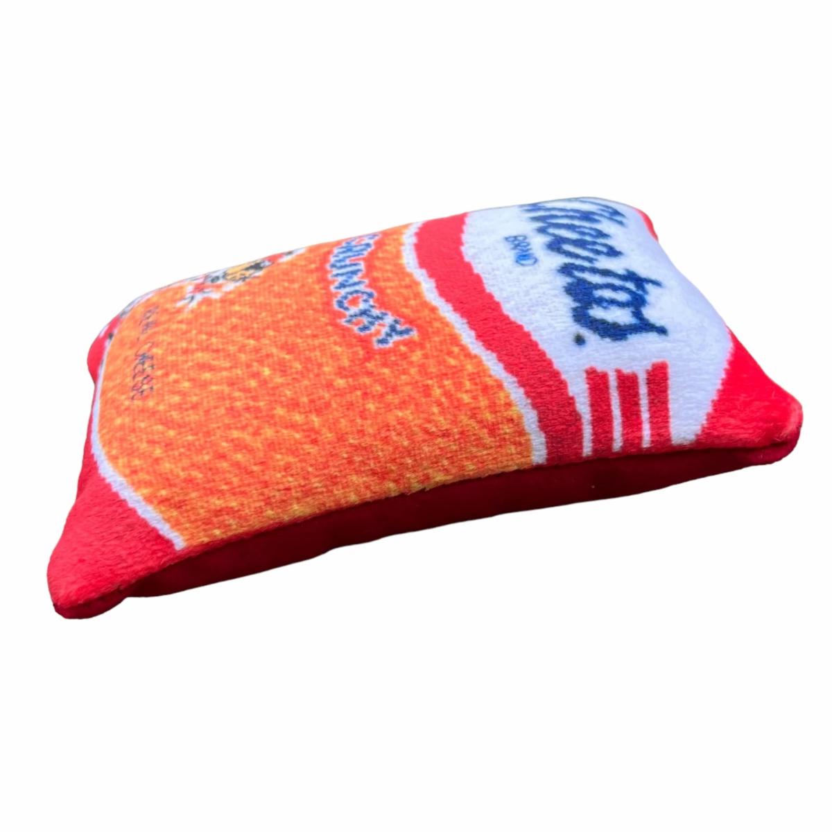 Yellow / Orange Velvet "Orange Crush Cheetos" Mini Pillows, Set Of Three Mommani Threads – image 4