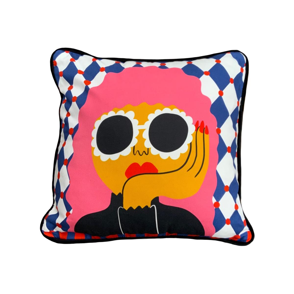 Bubblegum Lady Cushion The Neighbourhood Threat – image 1