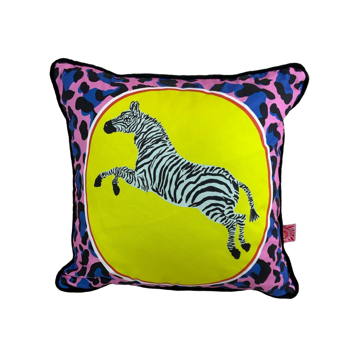 Zebra Cushion One Size The Neighbourhood Threat – image 1