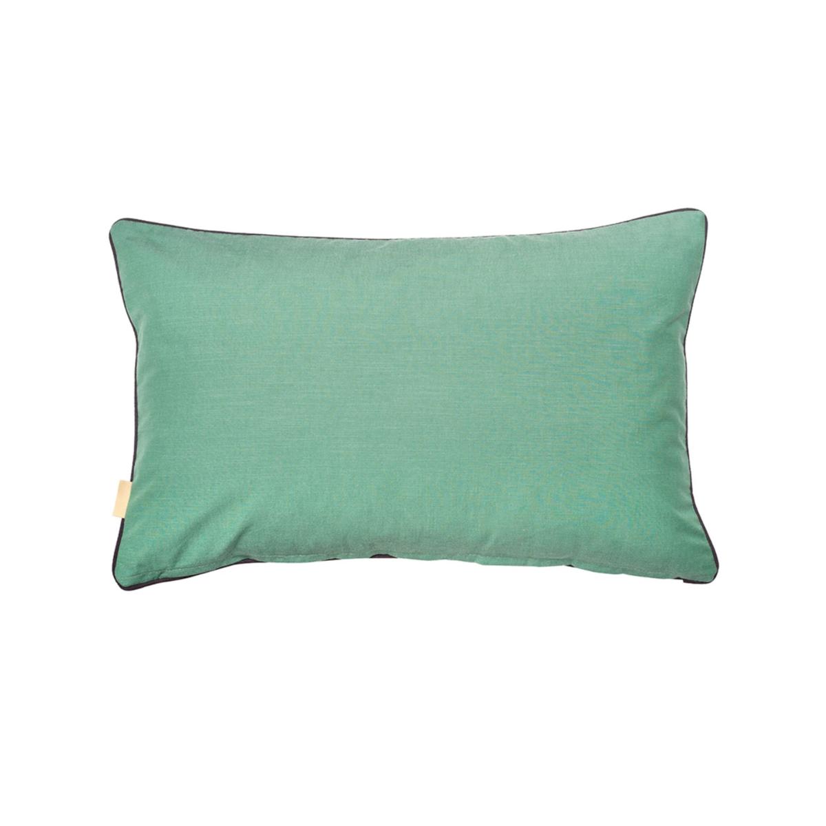 Yellow / Orange / Green Little Bee-Eater Velvet Cushion Susi Bellamy – image 3