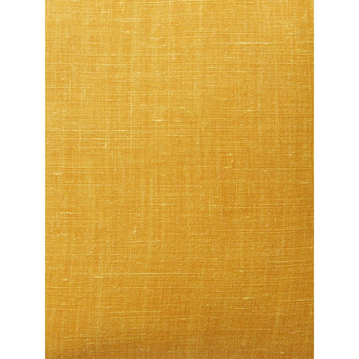 Neutrals / Yellow / Orange Lino Reversible Cushion One Size Fameed Khalique Ltd – image 3