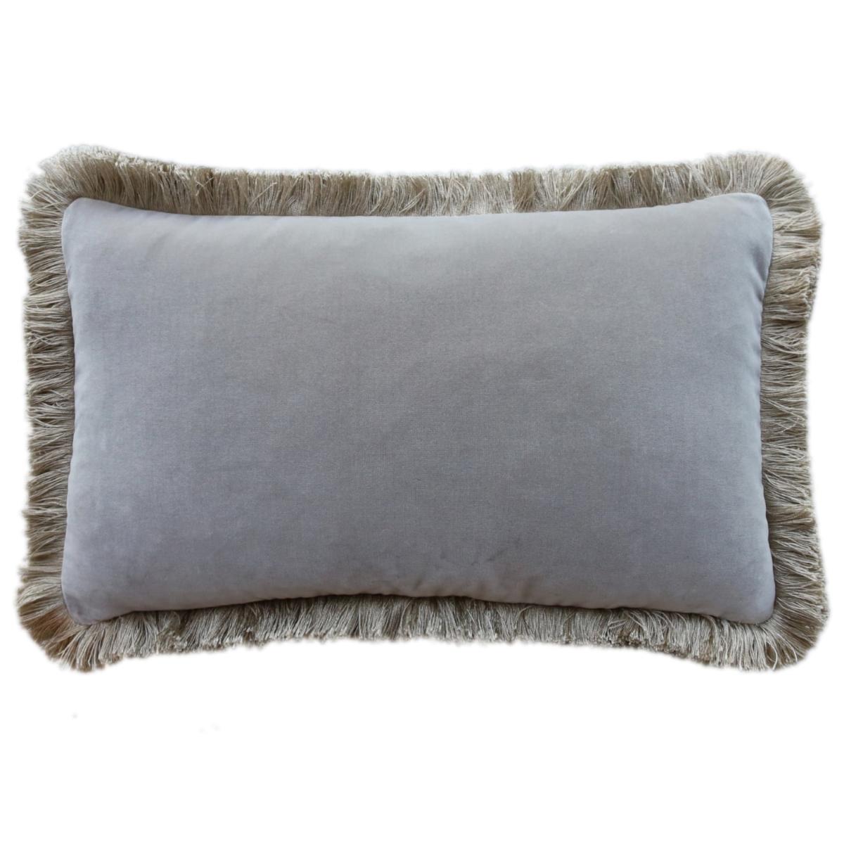 Lobster And Prawn Mosaic Silk Cushion - Beige Cassandra Hone – image 4