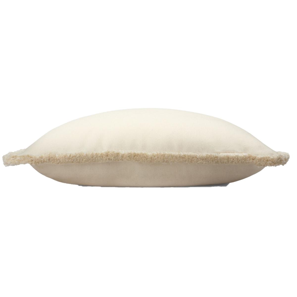 Wool Happy Pillow Cushion White Lo Decor – image 2