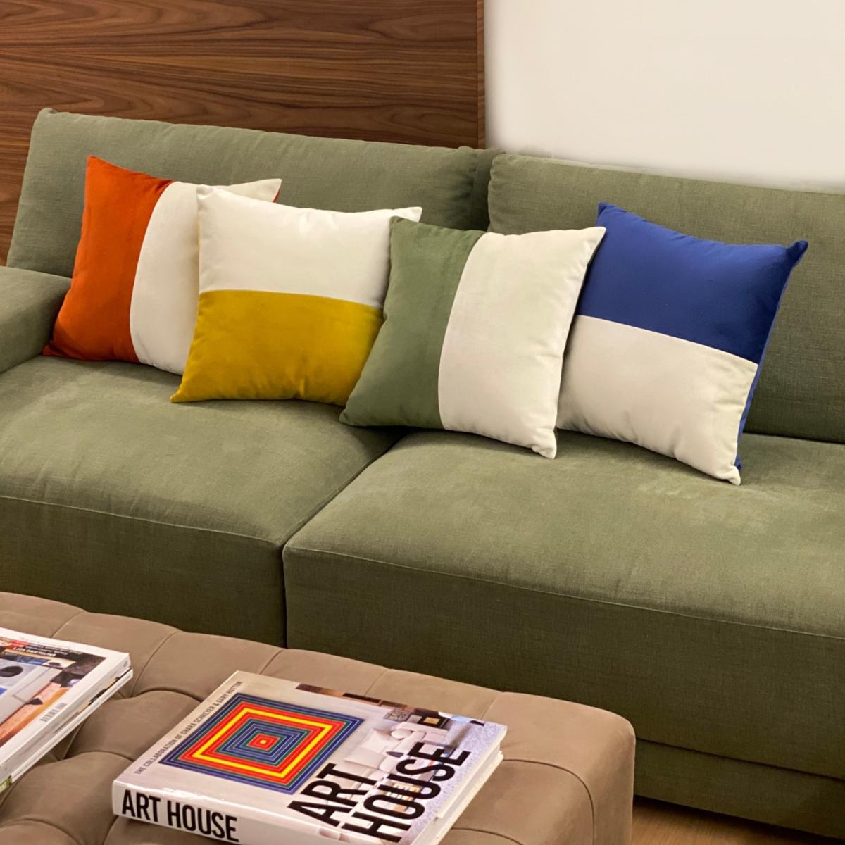 Yellow / Orange Double Optical Mustard Lo Decor – image 3