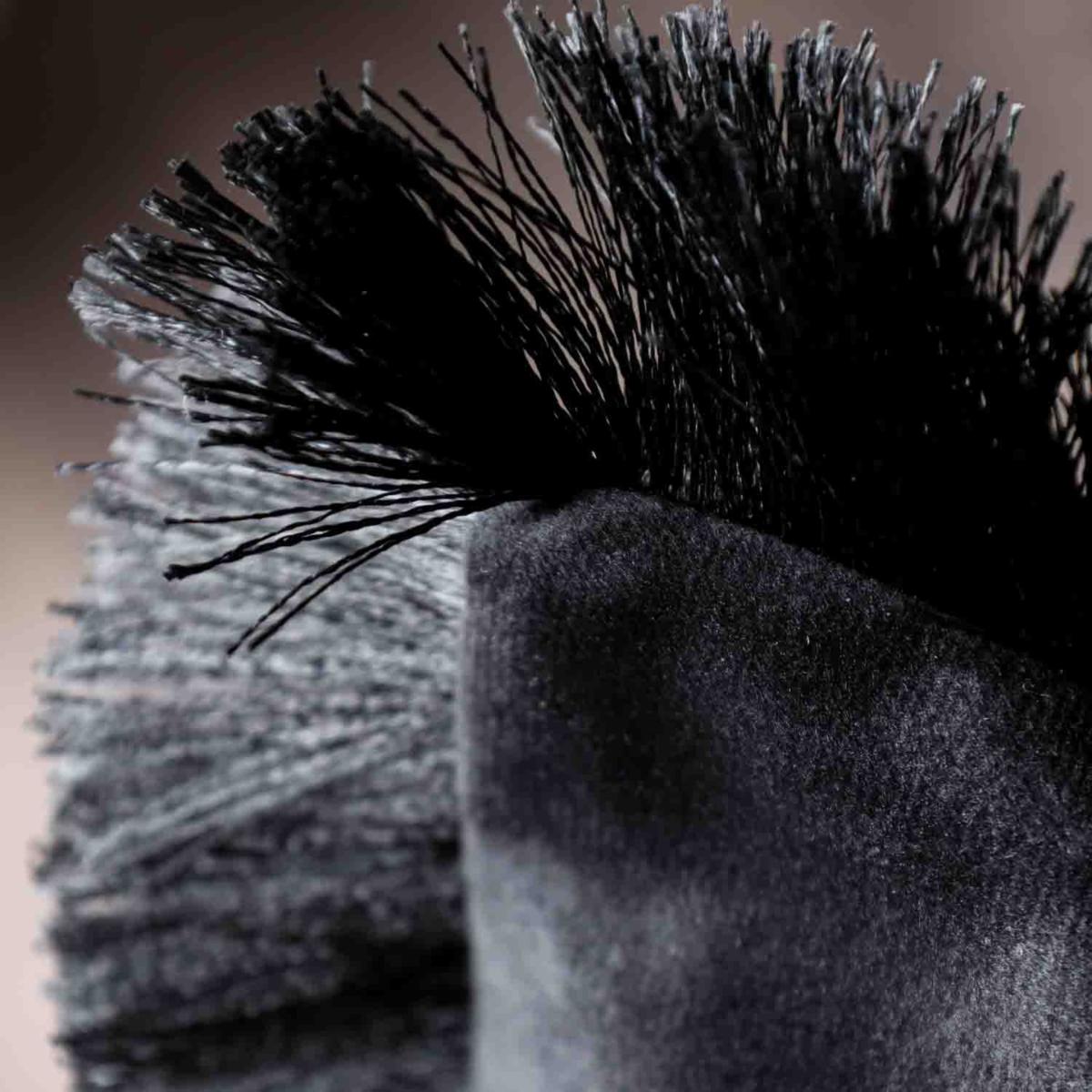 Marble Velvet Fringed Cushion Rockett St George – image 5