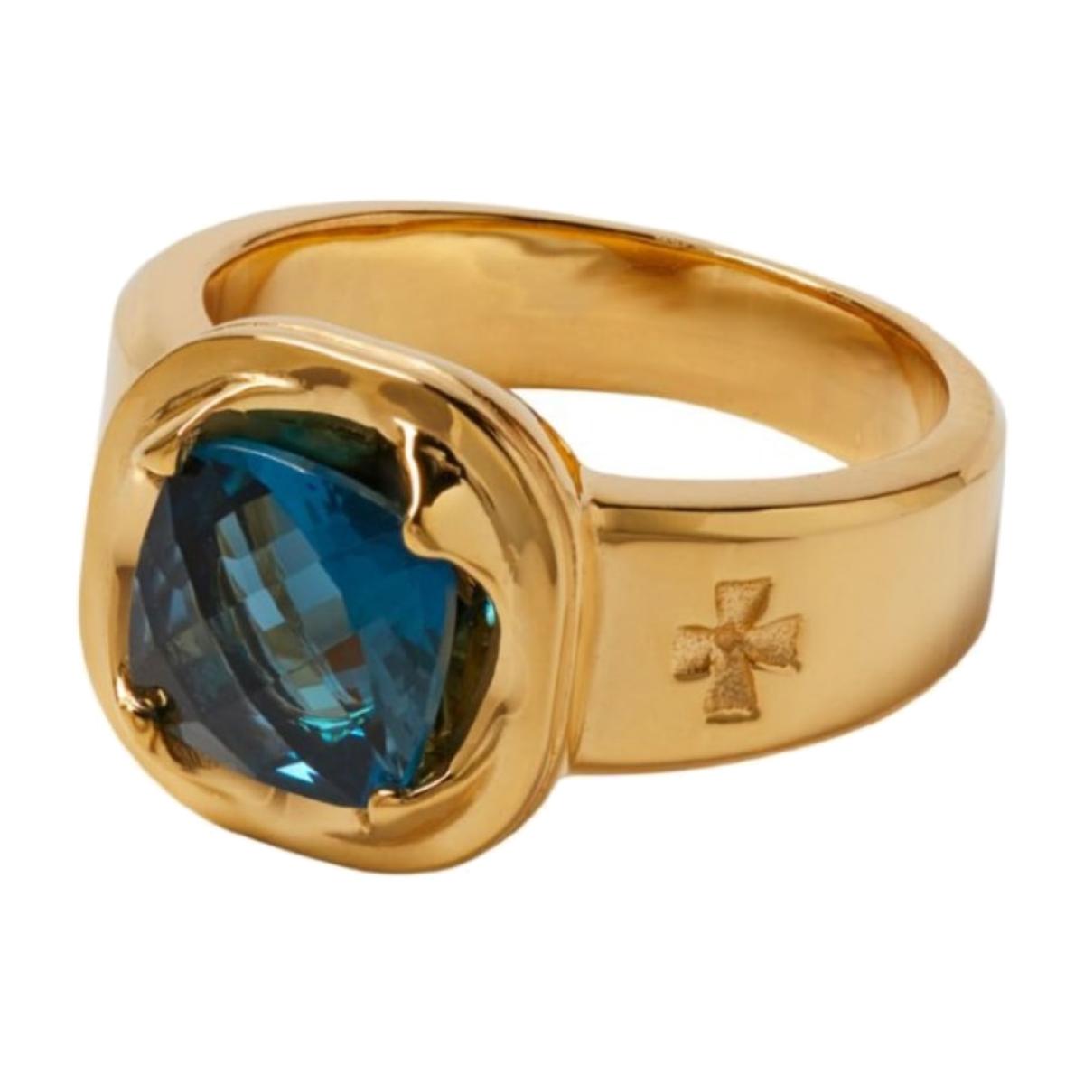 Women's Leclat Cushion Gold Ring | Tami&Tami – image 1