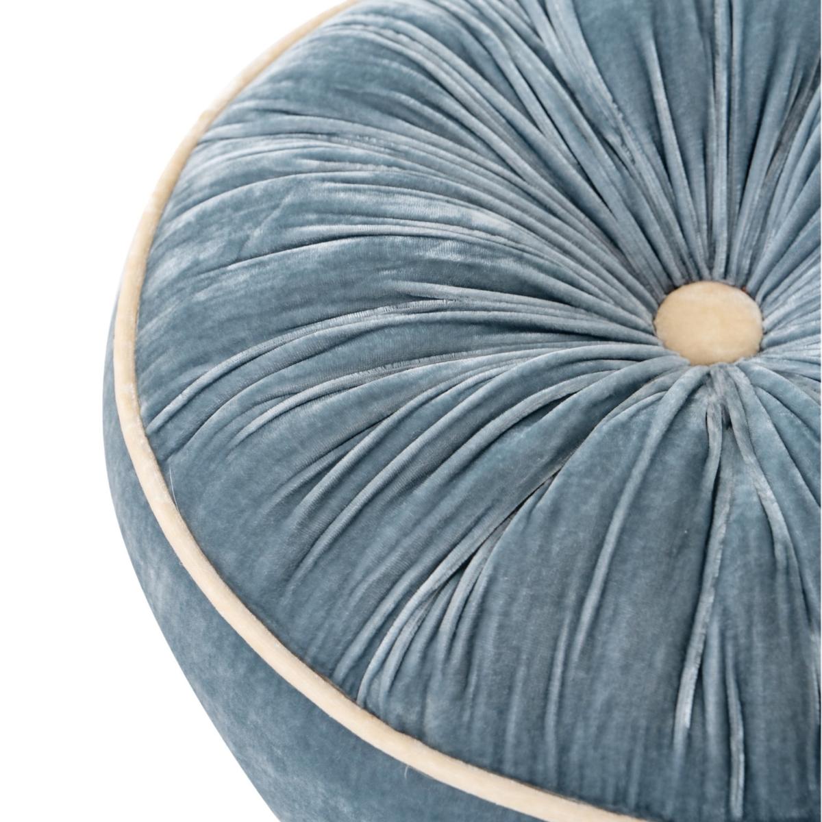 Blue Pumpkin Cushion - Duck Egg X Sand The Annam House – image 3