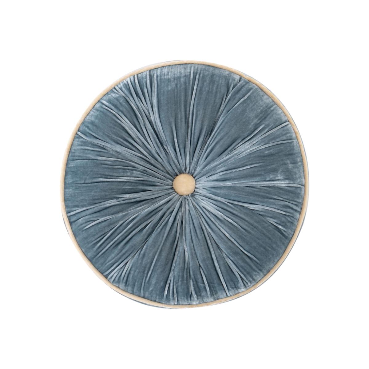 Blue Pumpkin Cushion - Duck Egg X Sand The Annam House – image 1