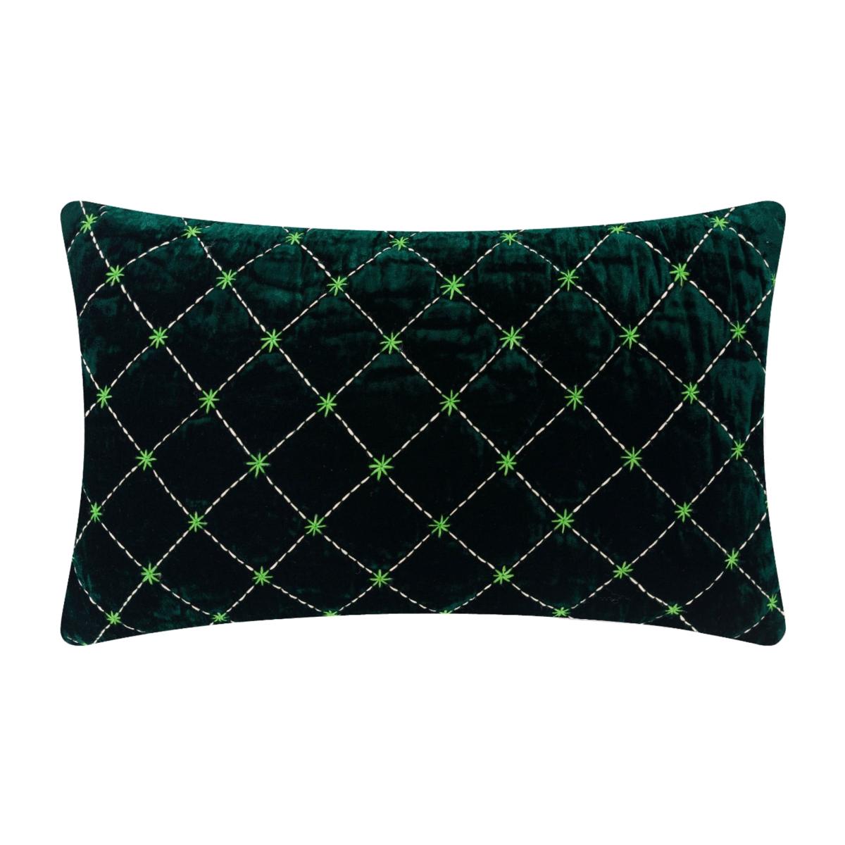 Green Holiday Daisy Cushion - Forest The Annam House – image 1