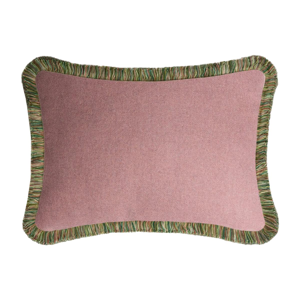 Pink / Purple Svezia Wool Cushion Limited Edition - Pink Cm 25X35 Lo Decor – image 1