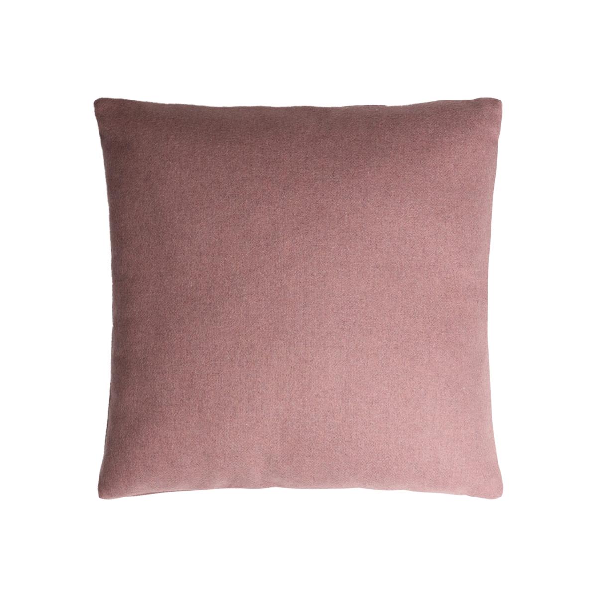 Pink / Purple Wool Pink Cushion Lo Decor – image 1