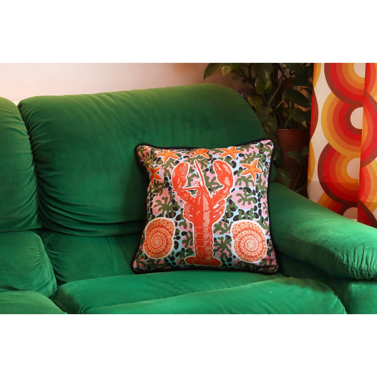 Green Lobster Cushion One Size The Neighbourhood Threat – image 2