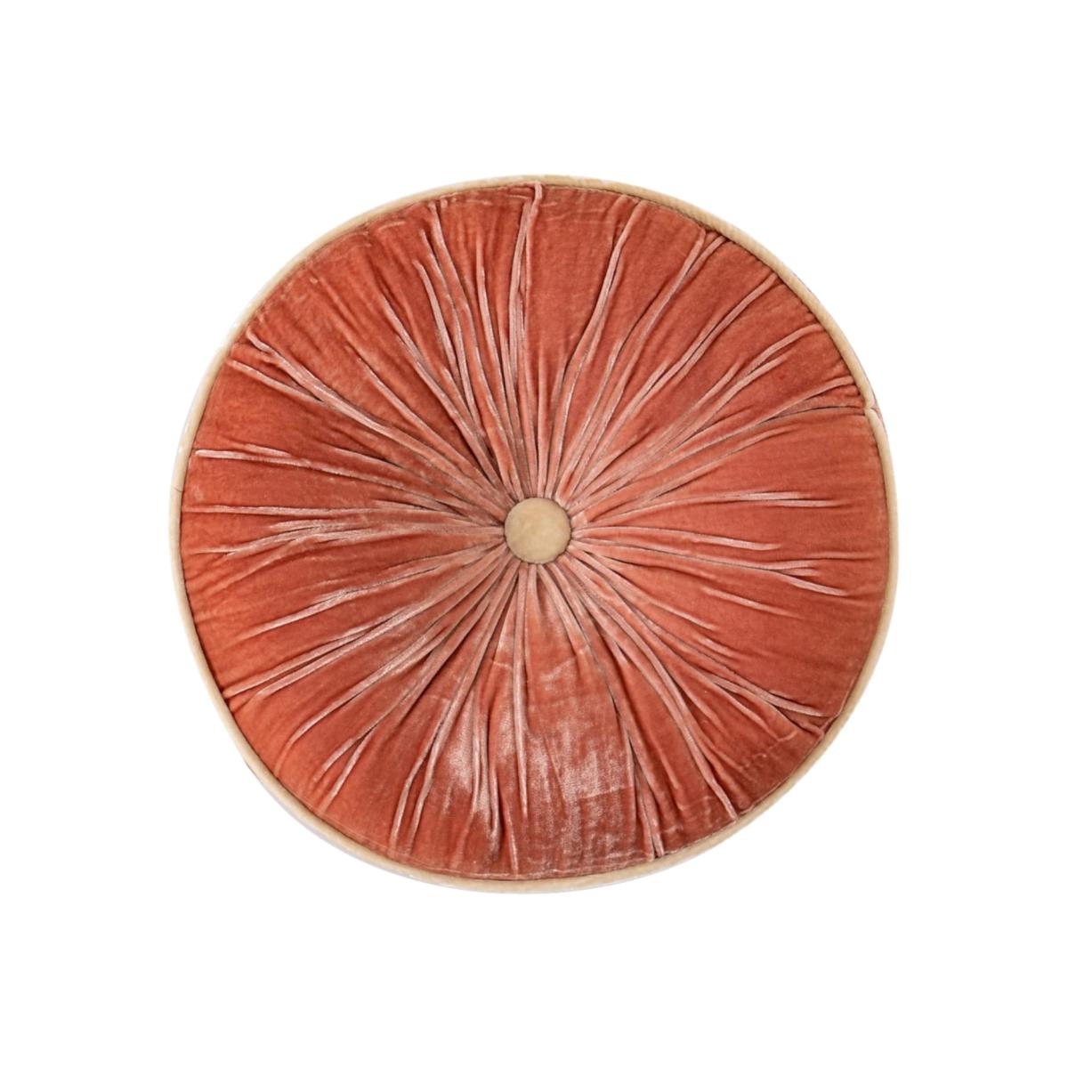 Neutrals / Yellow / Orange Holiday Pumpkin Cushion - Coral X Sand The Annam House – image 1