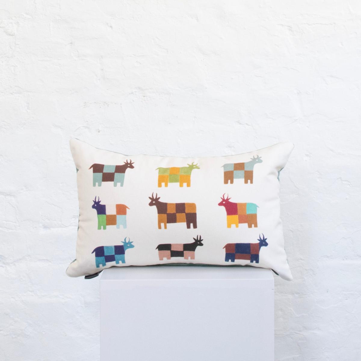 Moo Cows Colourful Cushion Rosanna Corfe – image 3