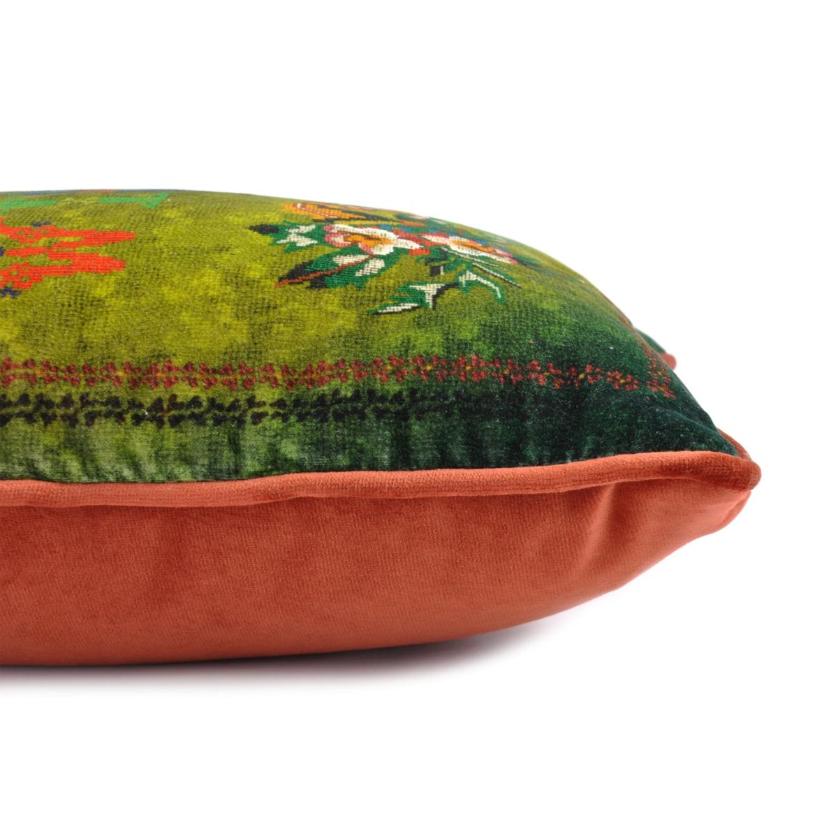 Green Wicked Velvet Cushion David Watson – image 3