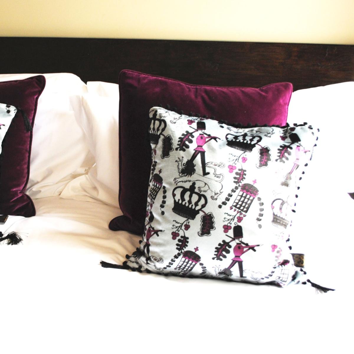 Grey Being British Contemporary Cushion Laura B Interiors – image 2