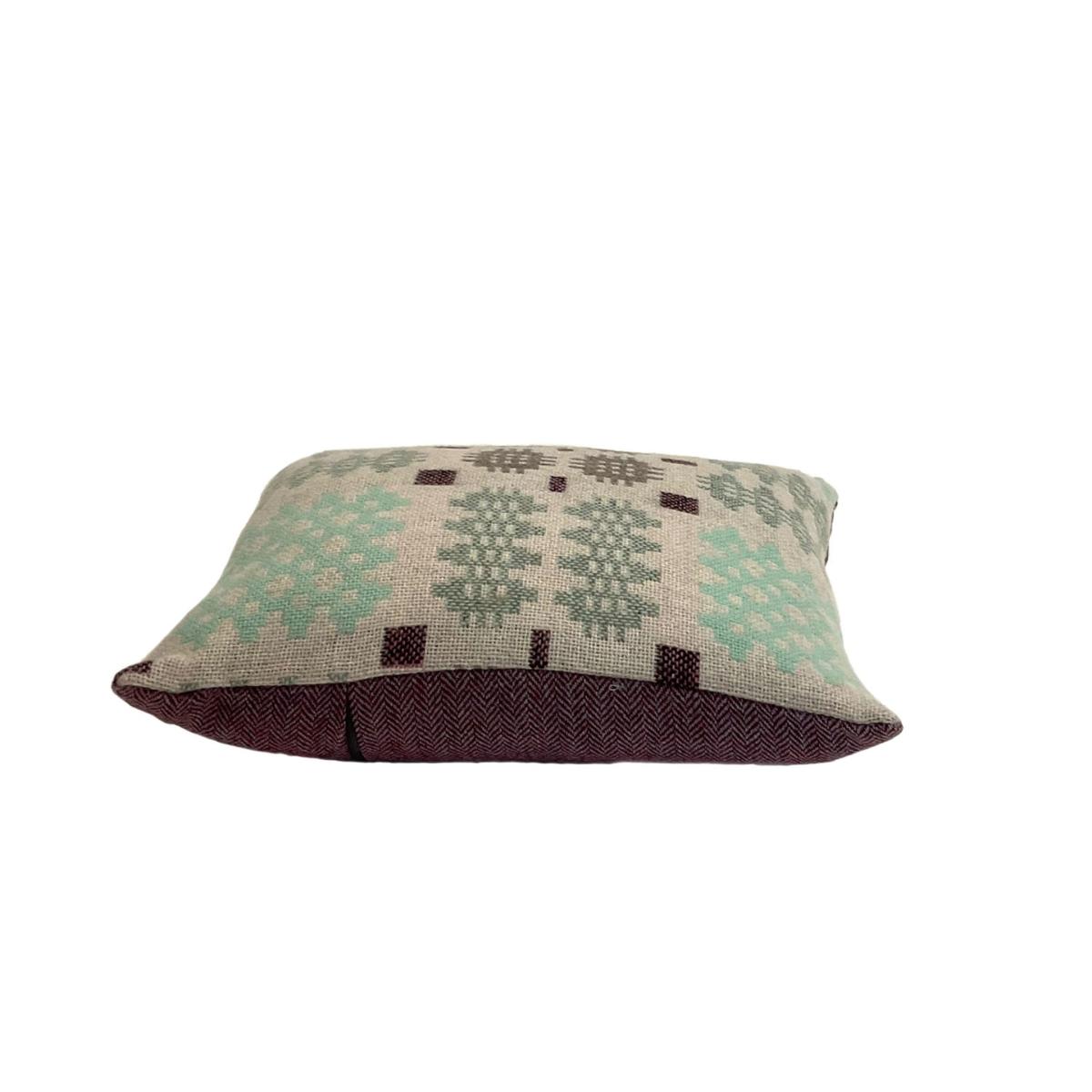 Caernarfon Raspberry Rectangular Cushion Majeda Clarke – image 2
