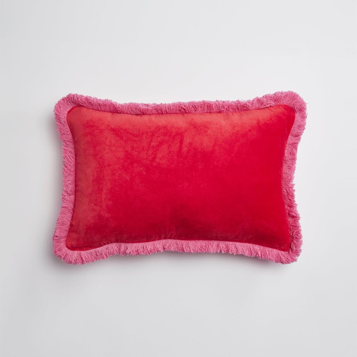 Velvet Reversible Cushion Pink/Red Maison Splendid – image 6