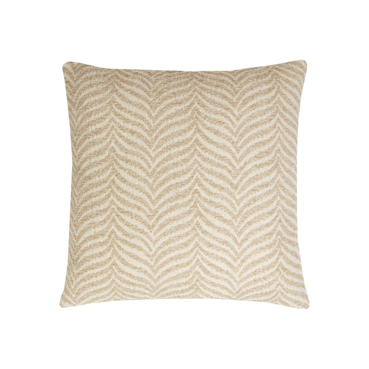 White / Neutrals Zebra Ivory Cushion Lo Decor – image 1