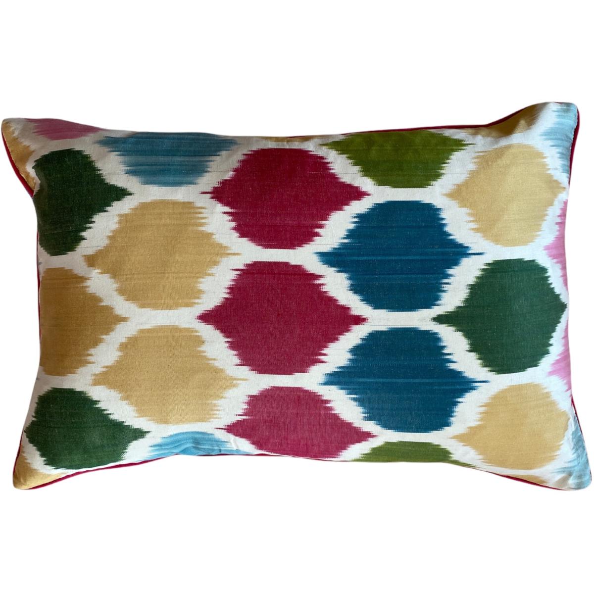 Leaf Design Suzani Cushion Punica – image 2