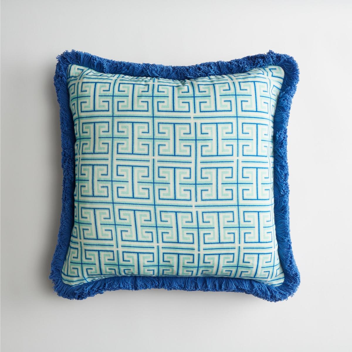 Velvet Printed Reversible Cushion Maison Splendid – image 2