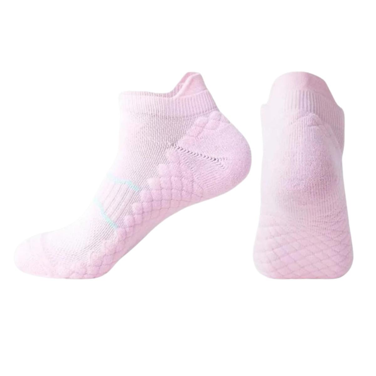 Women's Pink / Purple Cushion Support Sport Sock- Pink 3 Pack | High Heel Jungle by Kathryn Eisman – image 5