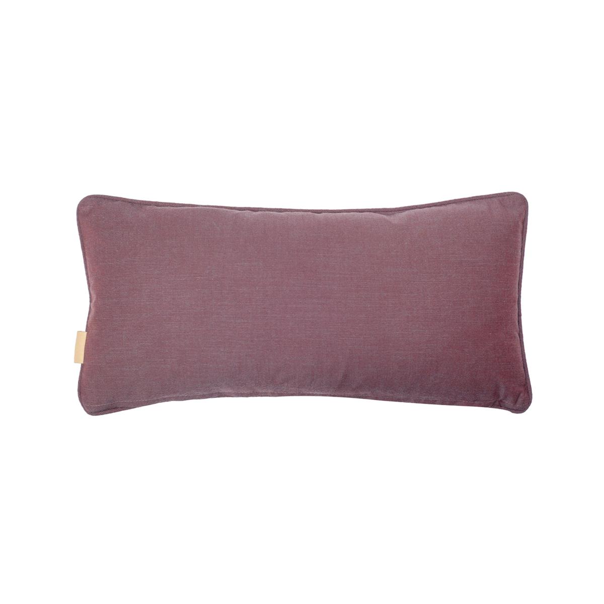 Green / Pink / Purple Forest Marbled Velvet Oblong Cushion One Size Susi Bellamy – image 3