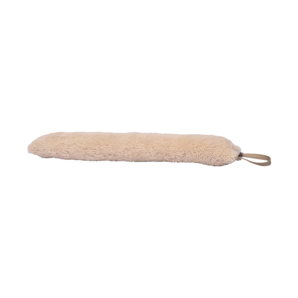 White Sheepskin Draught Excluder Swedish Moonlight Owen Barry – image 3