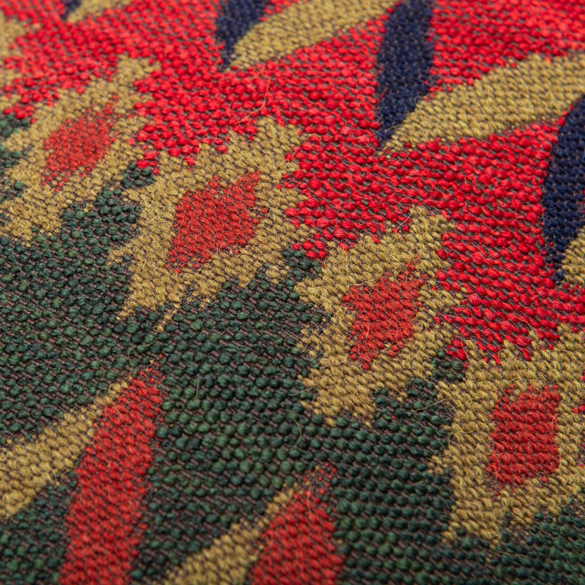Red / Green / Blue Cortina Square Cushion By Mindthegap – image 4