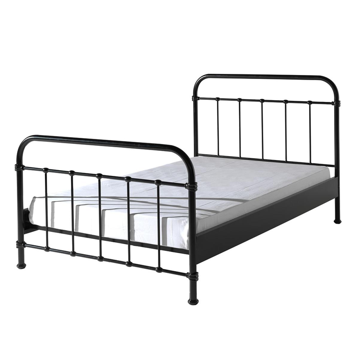 Vipack New York Small Double Kids Bed - Black – image 2