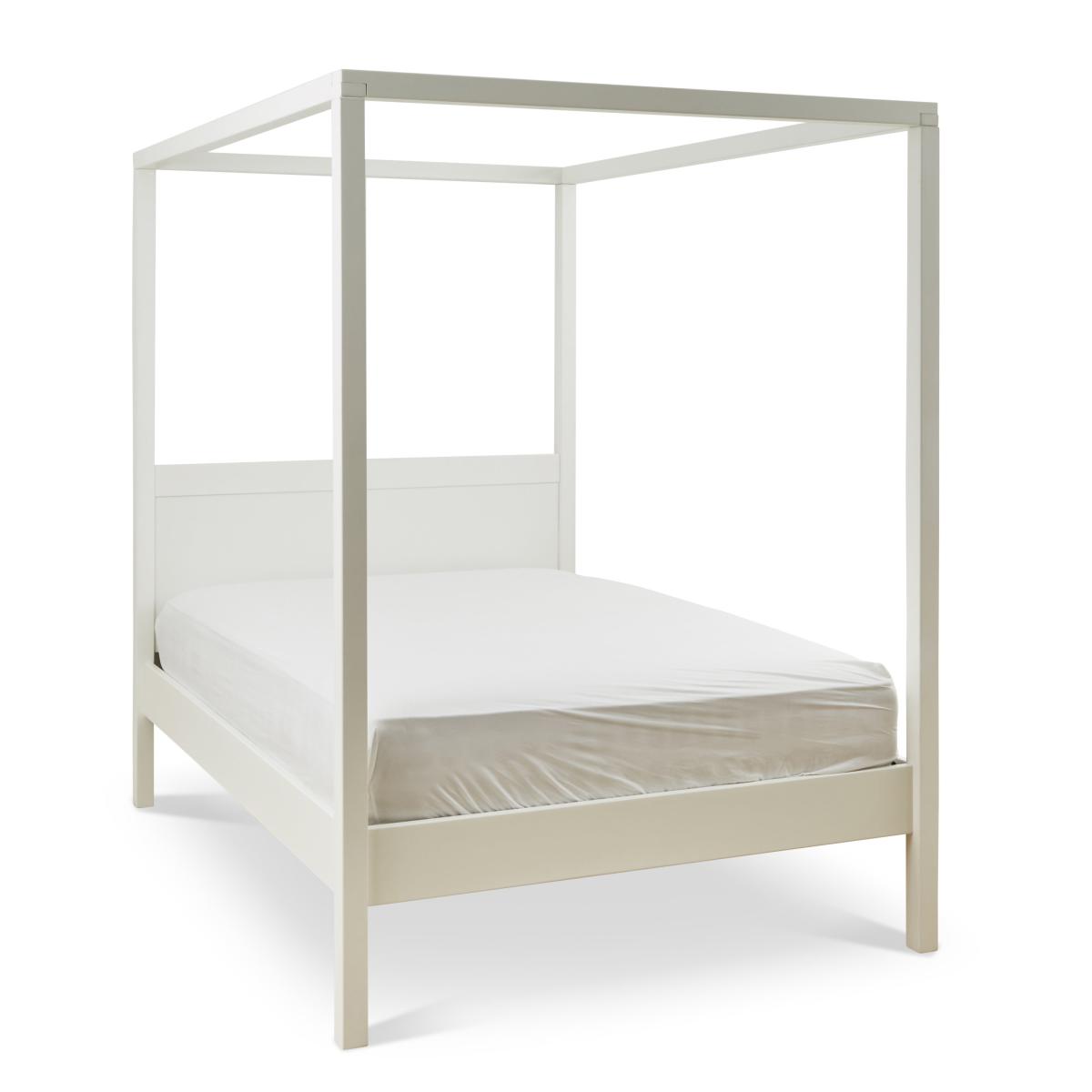 Lynton 4 Poster Bed White – image 2