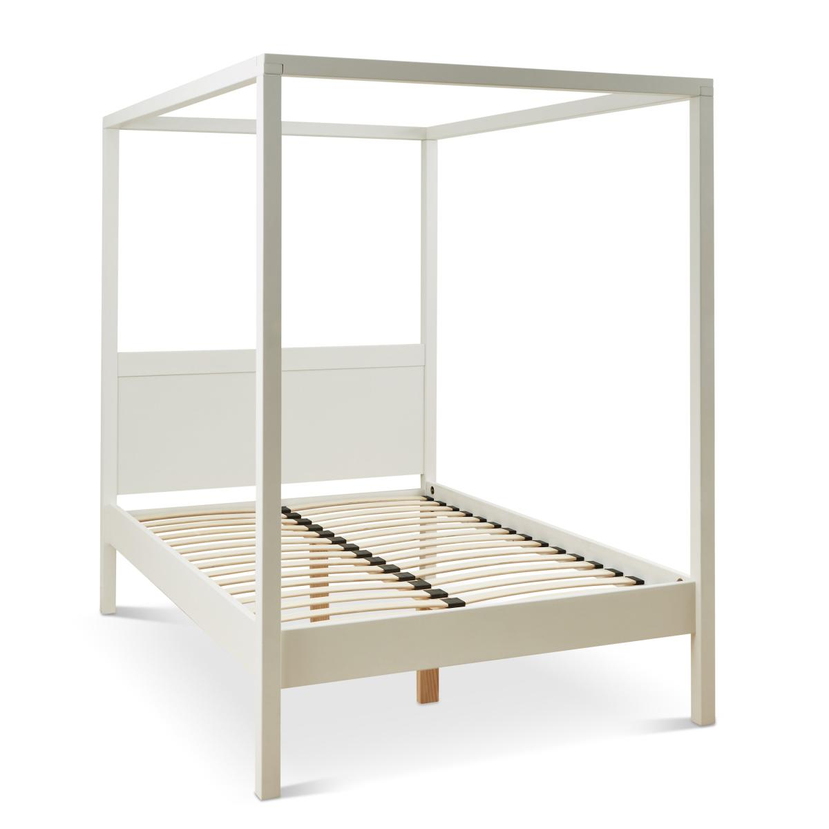 Lynton 4 Poster Bed White – image 3