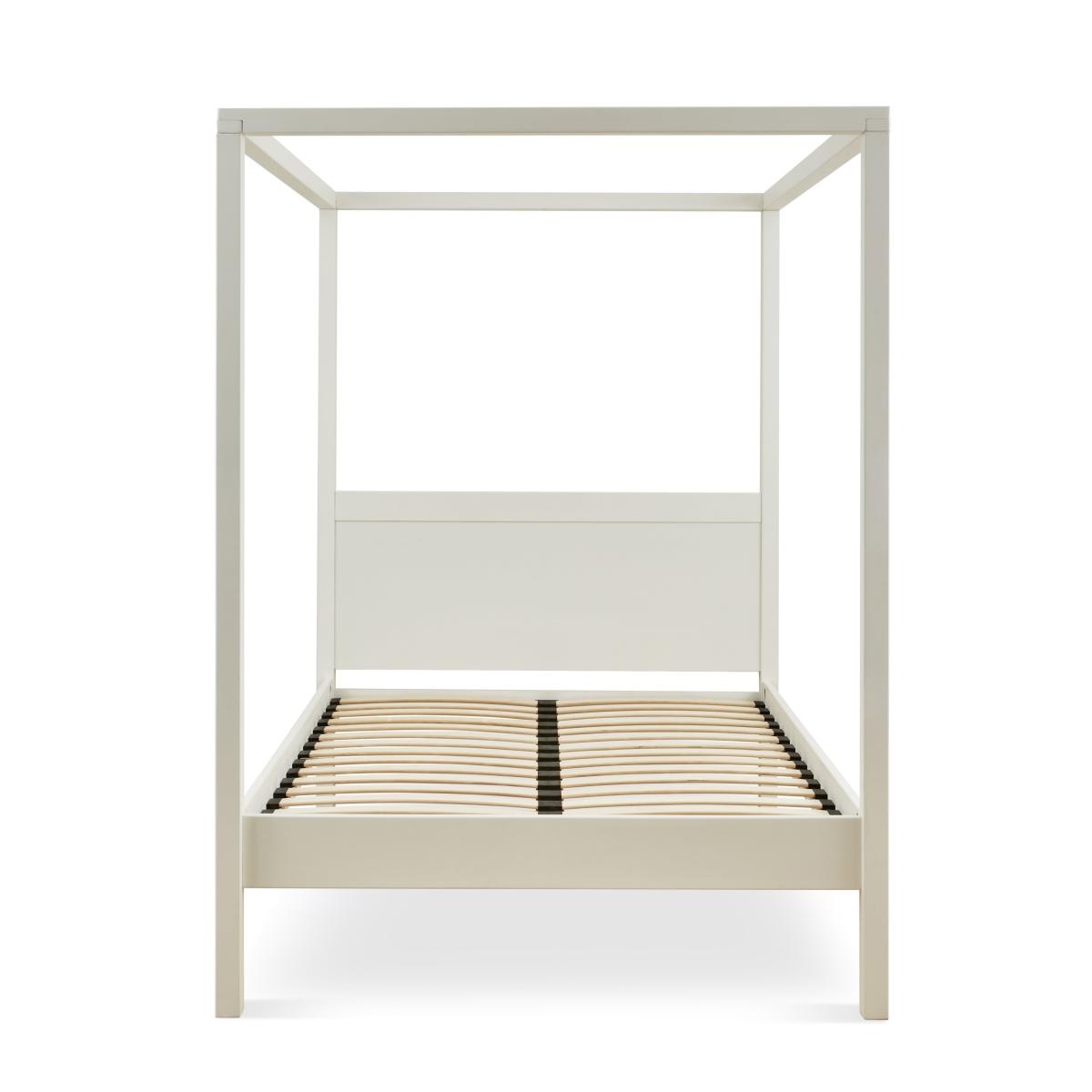 Lynton 4 Poster Bed White – image 4