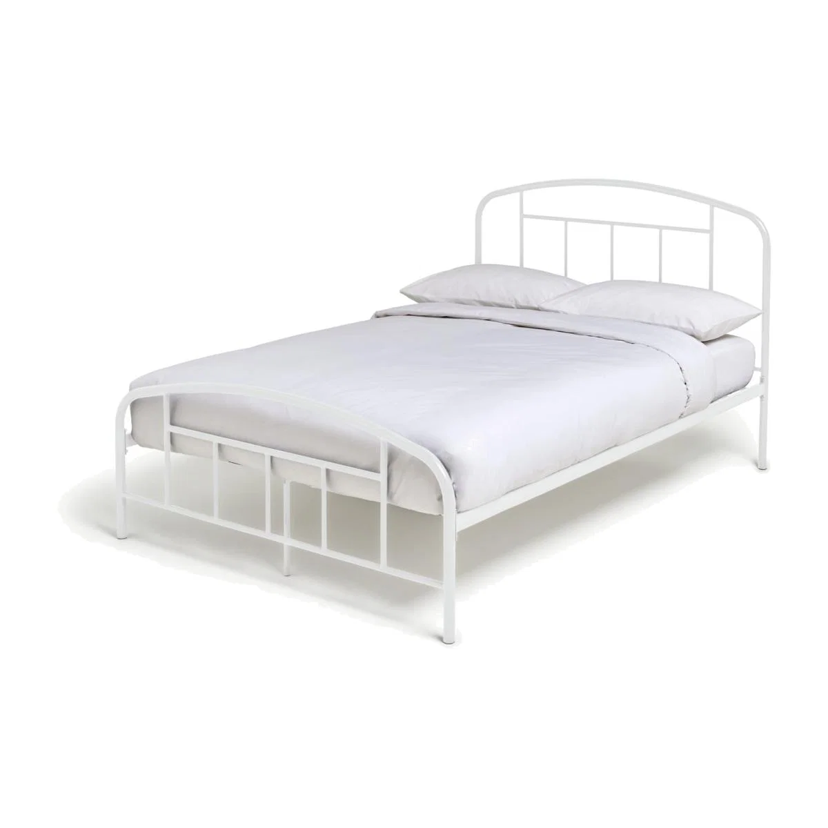 Habitat Pippa Small Double Metal Bed Frame - Off White – image 1